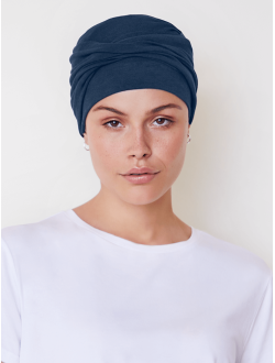 Zoya Turban | Dark Denim