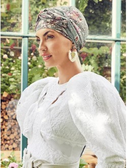 AMBER - Boho Turban set - Printed